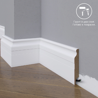 Плинтус МДФ 02-100-16 под покраску